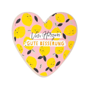 Happy Hearts "Gute Besserung" Grußkarte
