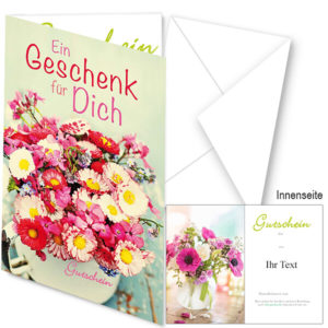 Gutschein ?Ein Geschenk für Dich?