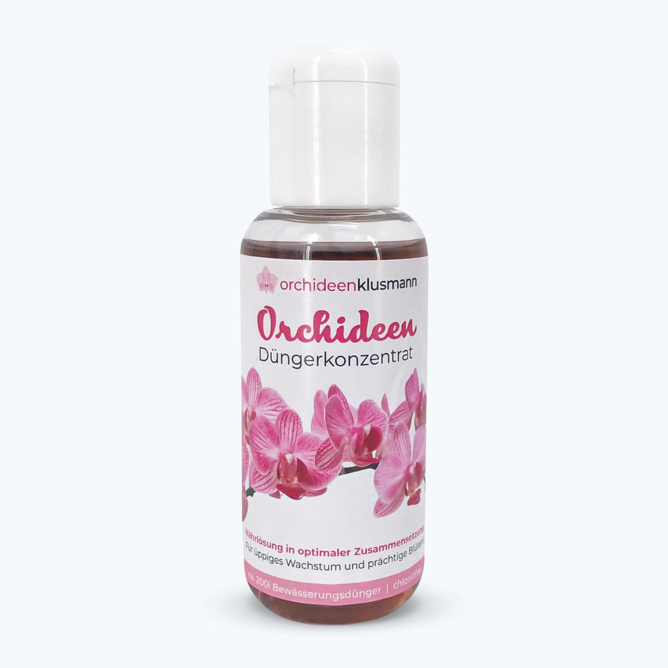 Orchideendünger in Dosierflasche, hochkonzentriert