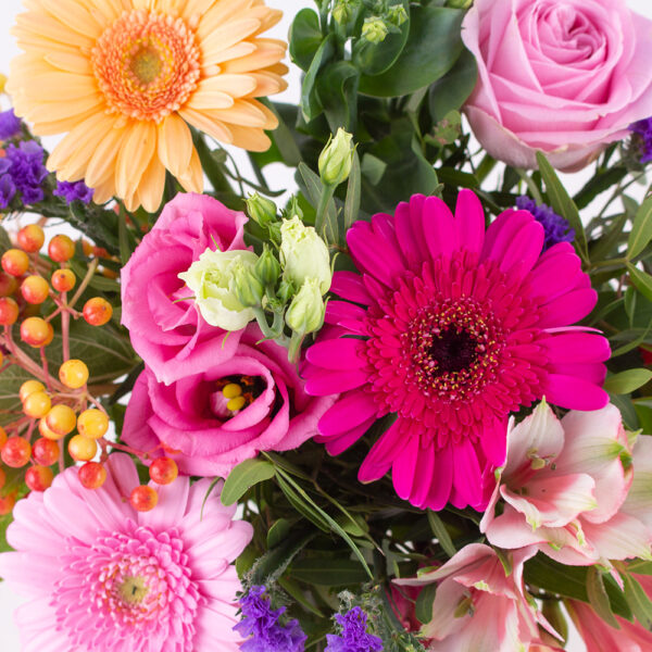 Blumenstrauß Kunterbunt + "Sorry" Karte – Bild 2