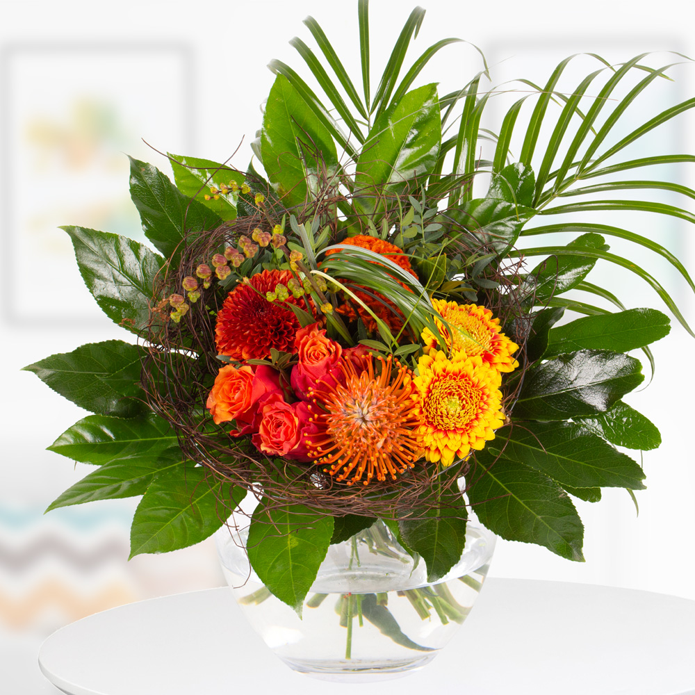 Blumenstrauß Herbstbote