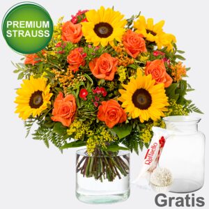 Premiumstrauß Herbstfarben