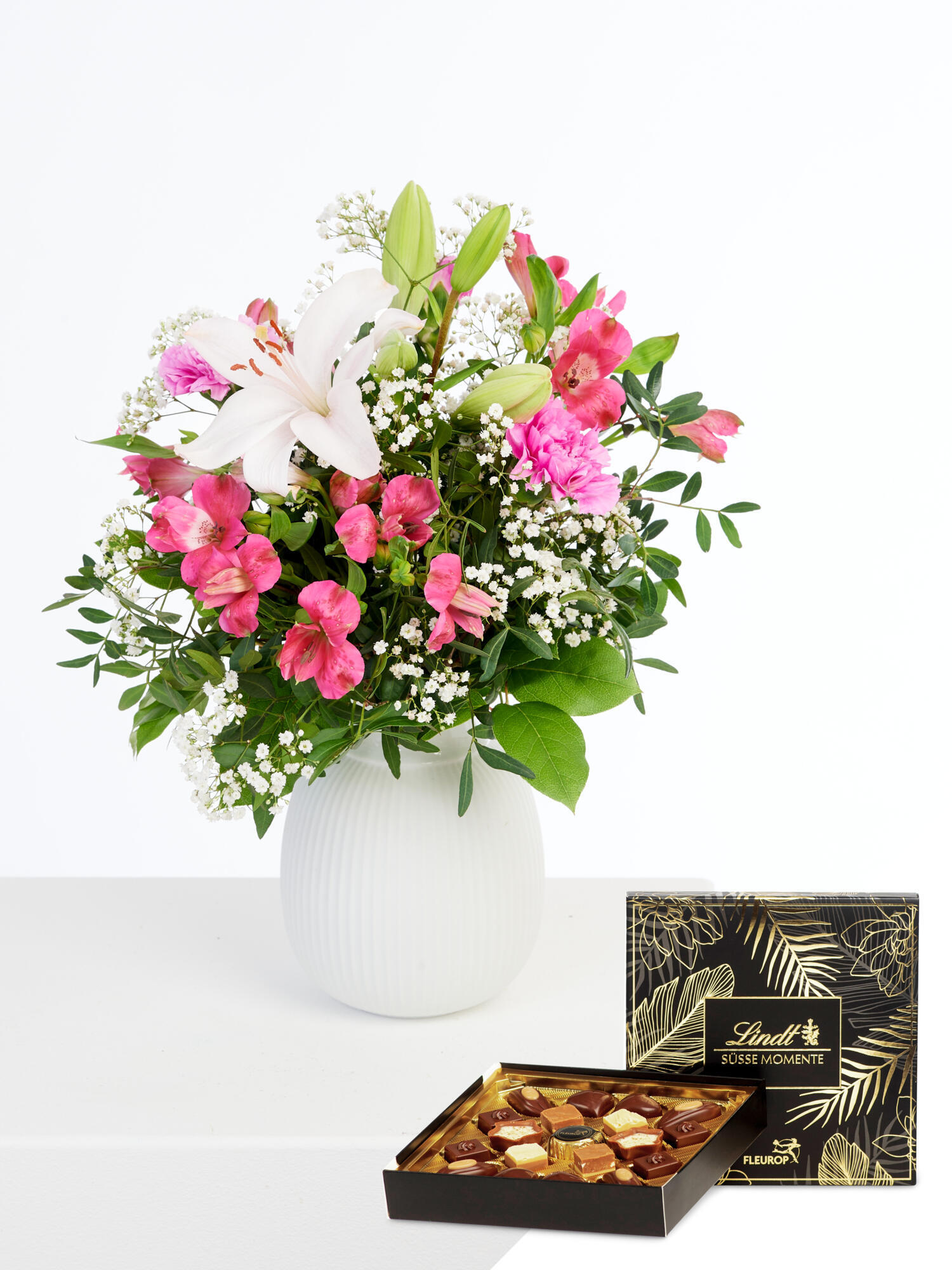 Fröhlich und Aufgeweckt mit Lindt-Pralinen