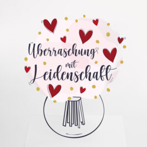 Überraschungsstrauß Liebe