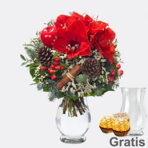 Blumenstrauß Winterstimmung