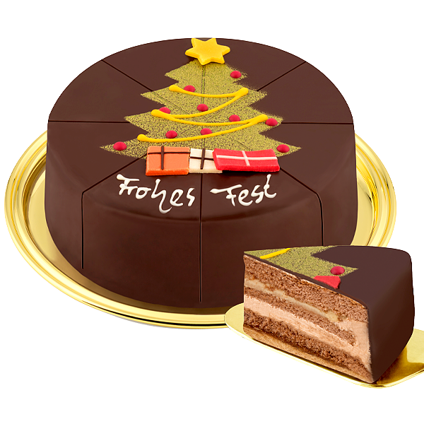 Dessert-Torte ?Frohes Fest?