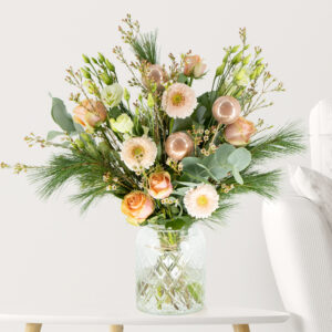 Weihnachtsstrauß Pastellfarben XL