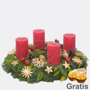 Adventskranz Scandinavian Dream (Ø 30 cm)