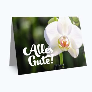 Grußkarte "Alles Gute"