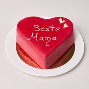 Herztorte Erdbeere ?Beste Mama?