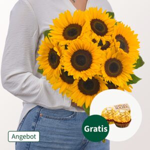 Sonnenblumen im Bund