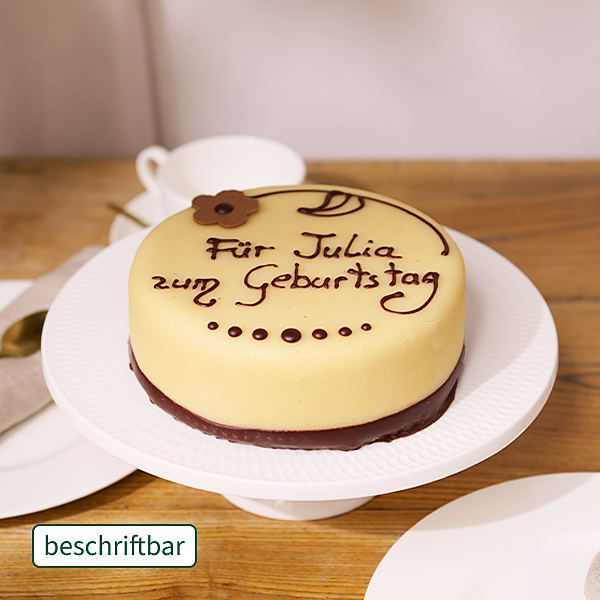 Dessert-Marzipantorte nach Lübecker Art beschriftbar