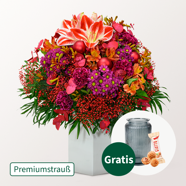 Premiumstrauß Winterherz
