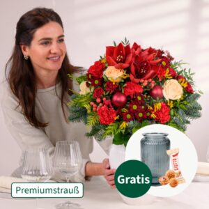 Premiumstrauß Festliche Bescherung