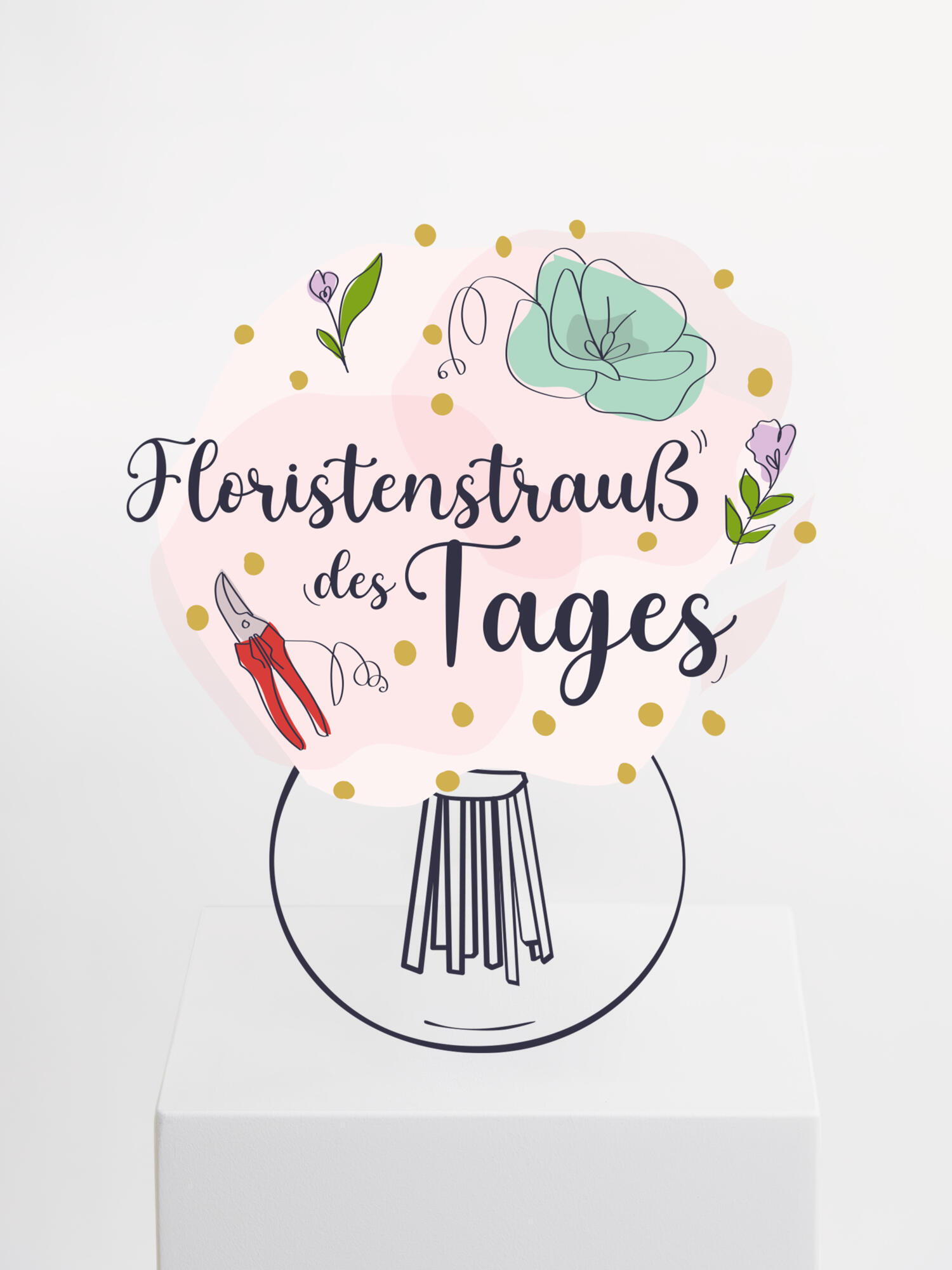 Floristenstrauß des Tages in 100 Minuten