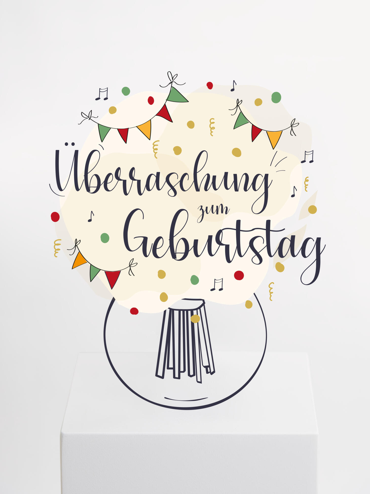Bunter Überraschungsstrauß zum Geburtstag in 100 Minuten