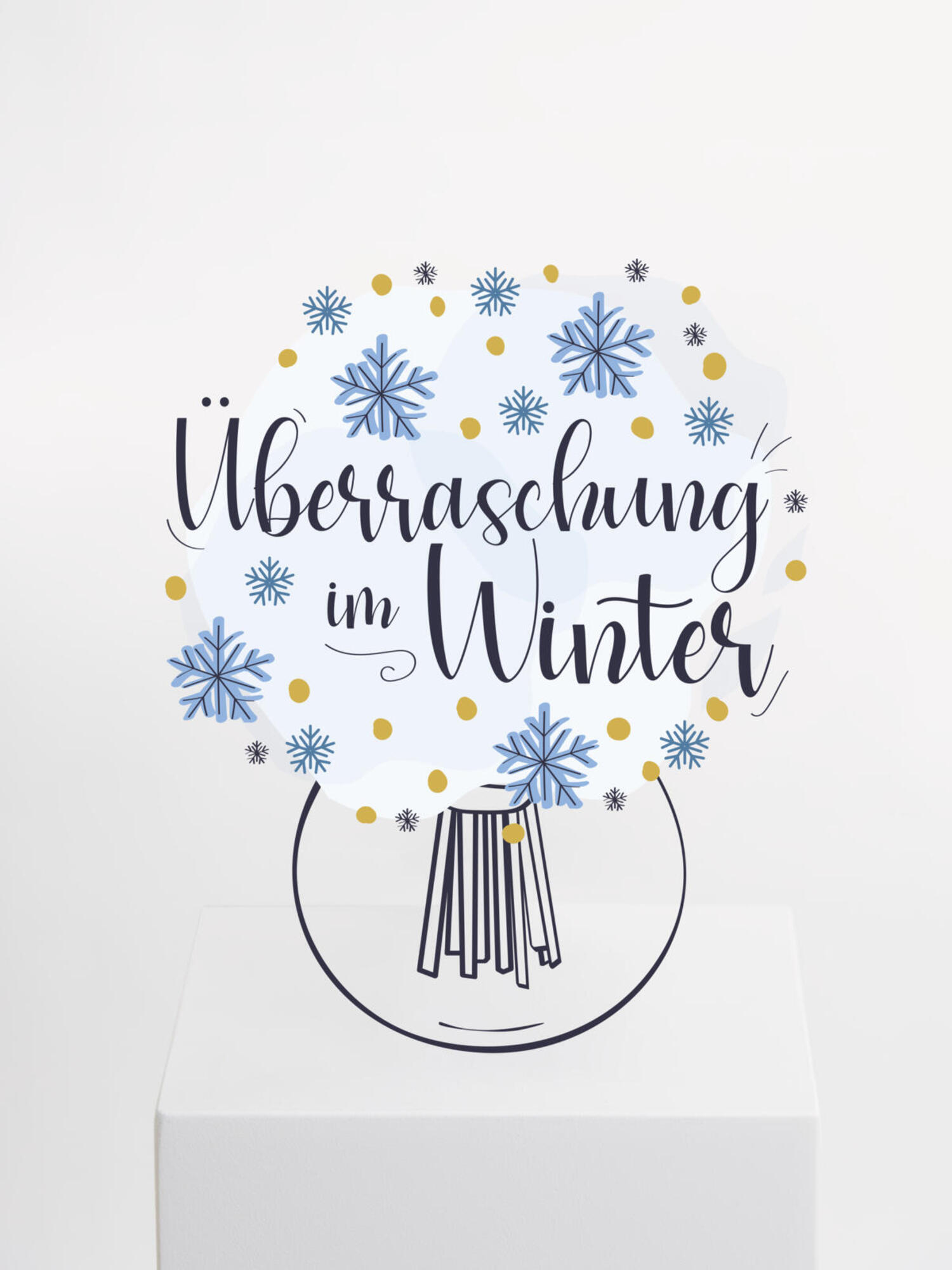 Überraschungsstrauß Winter in 100 Minuten