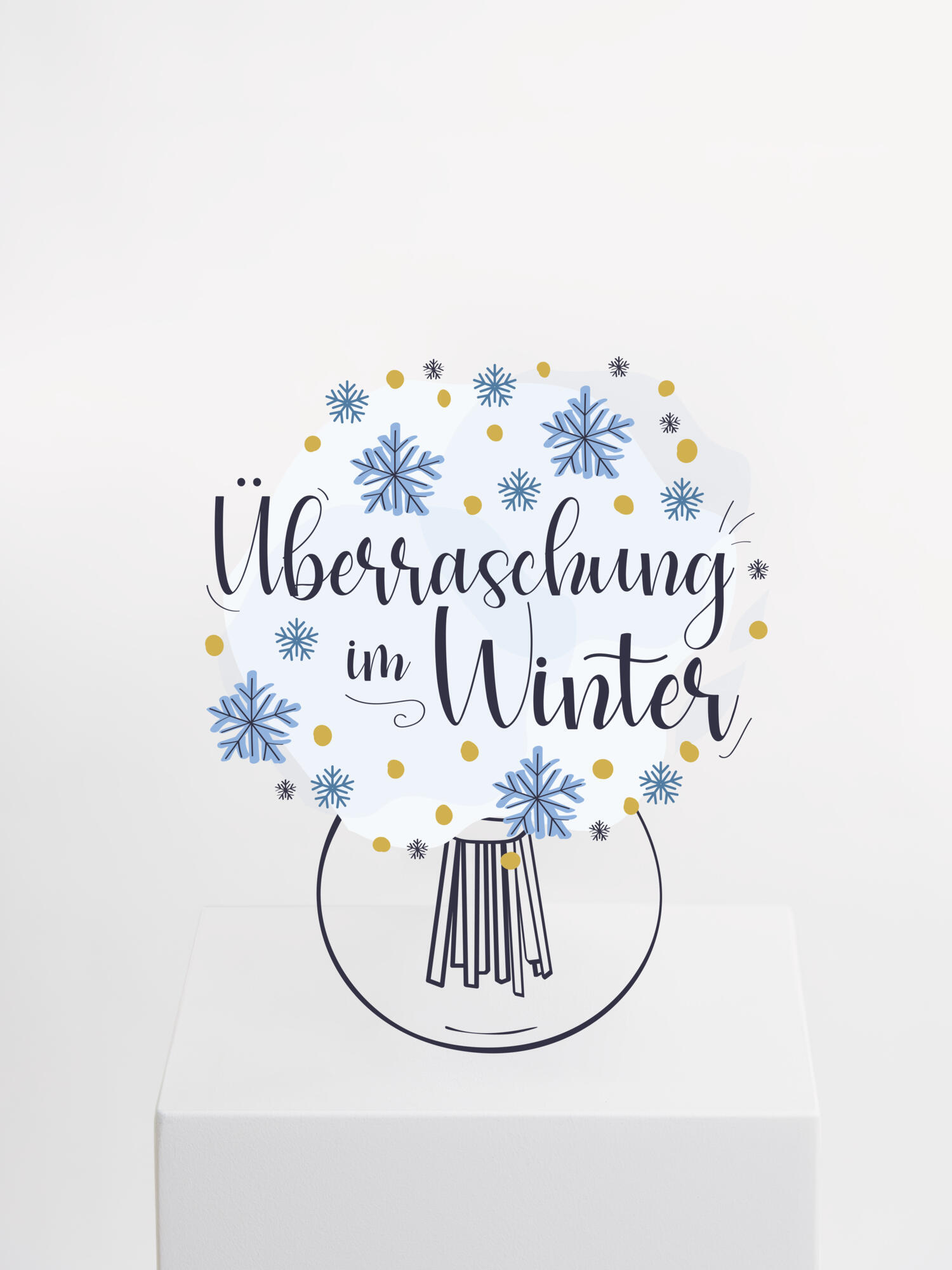 Überraschungsstrauß Winter in 100 Minuten