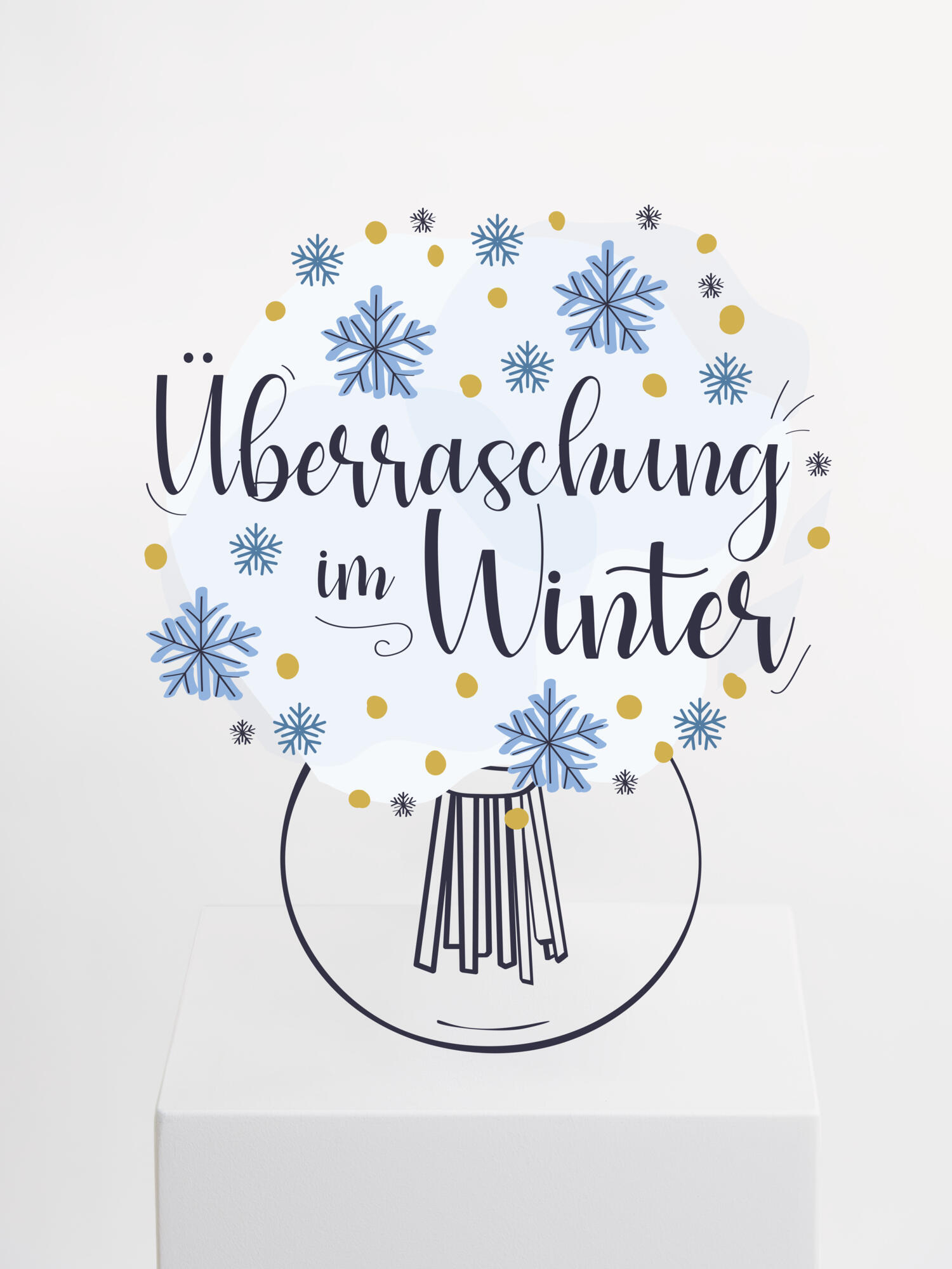 Überraschungsstrauß Winter in 100 Minuten