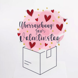 Überraschungspost zum Valentinstag