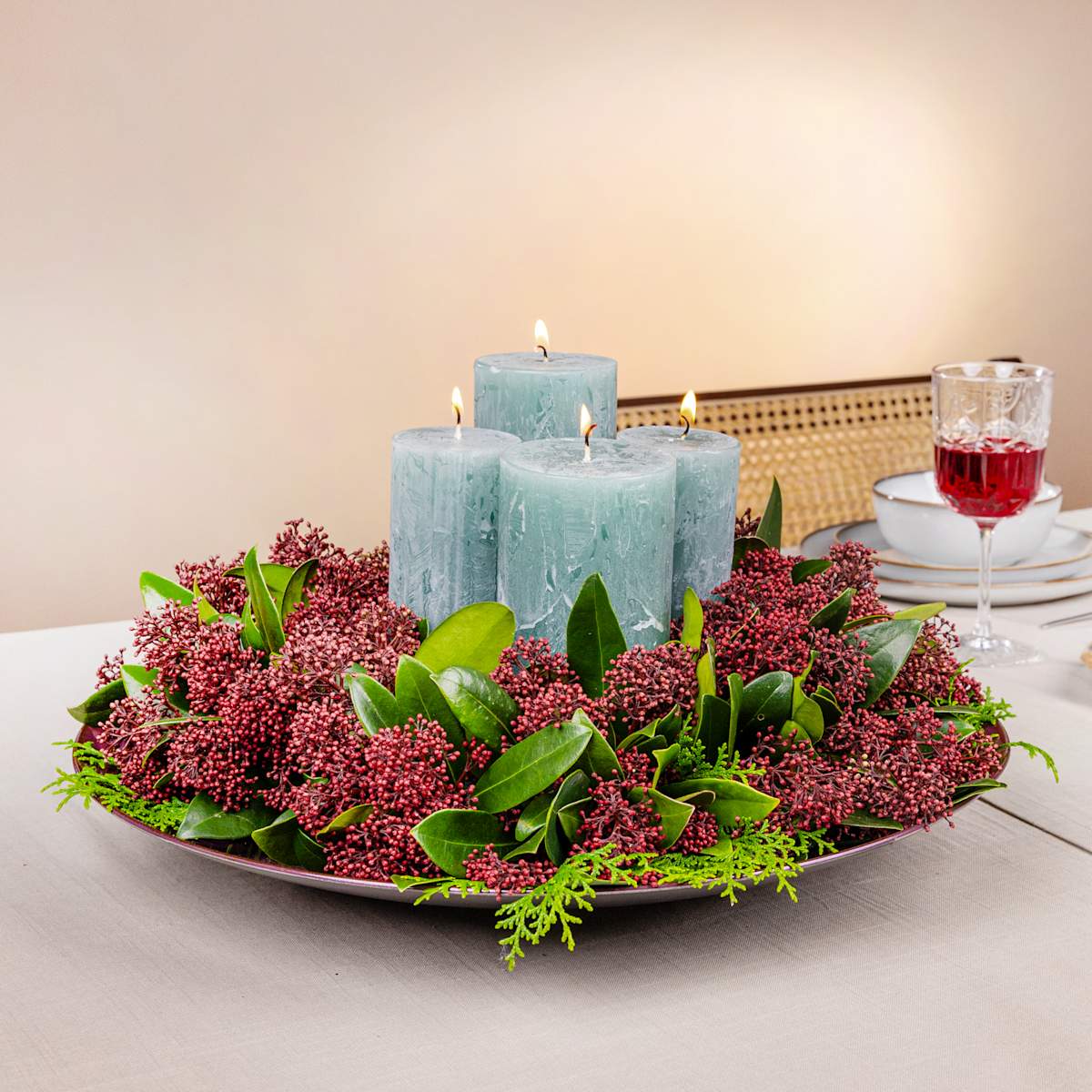 Adventskranz modern My own Advent