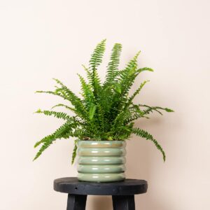 Keramik Übertopf Mint - 11,5 cm