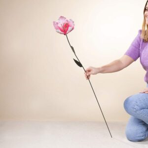 Metallstecker Geschlossene Blüte