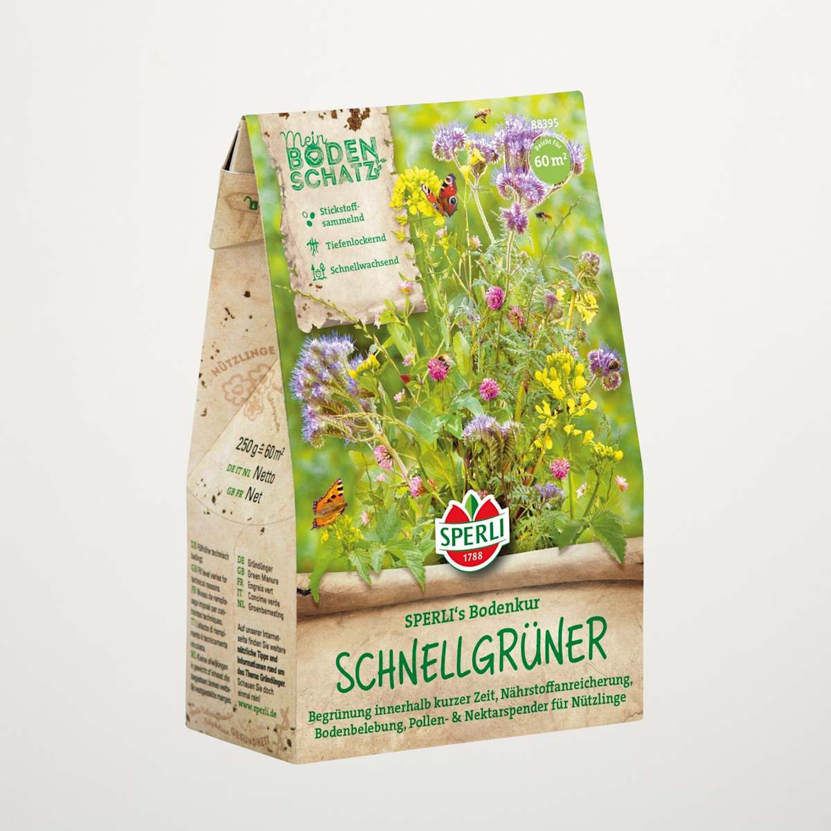 SPERLI's Bodenkur Schnellgrüner Samen 250g