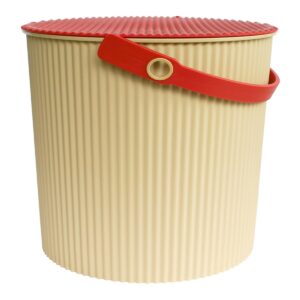 Hachiman Omnioutil Eimer 20 Liter Café/Rot