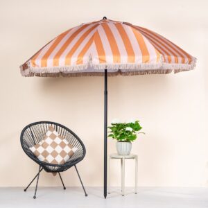 Sonnenschirm Braun/Orange