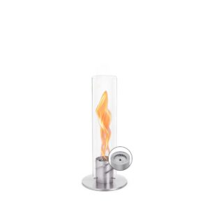 Höfats Tischfeuer SPIN 900 Silberfarben
