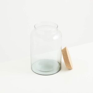 Glas Terrariumflasche M