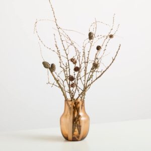 Glas Vase Stripe