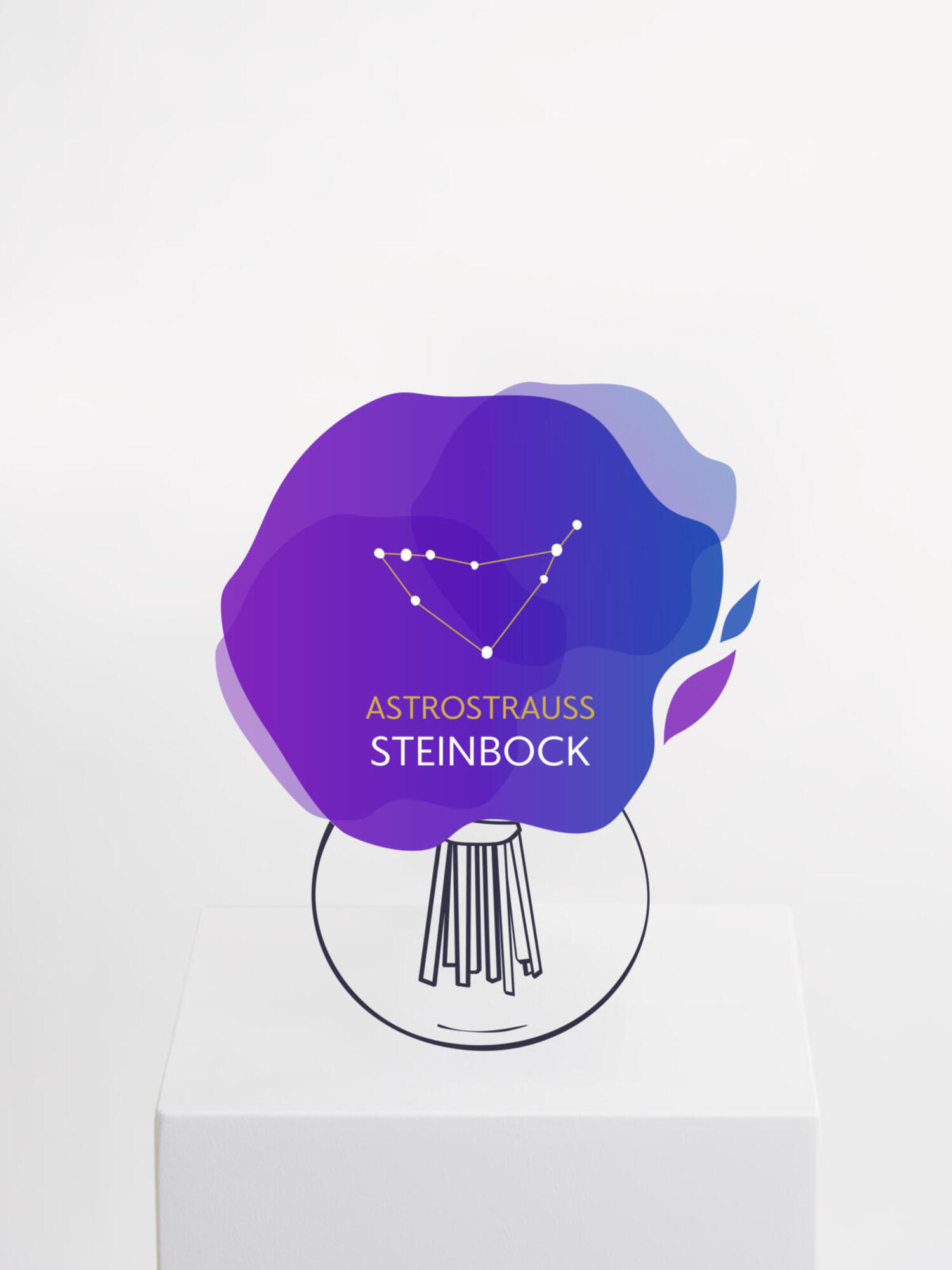 Astrostrauß Steinbock
