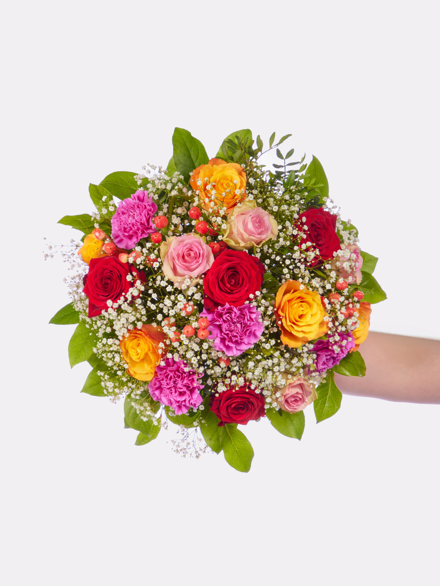 Mutter‑Kind‑Strauß mit Teddy "Felix" – Bild 2