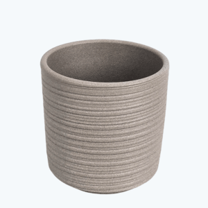 Übertopf Zylindro mit Rillenstruktur (9cm Töpfe)