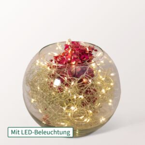 Lichtertraum im Glas