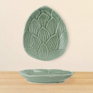 Bloomingville Steingut Teller Savanna Grün