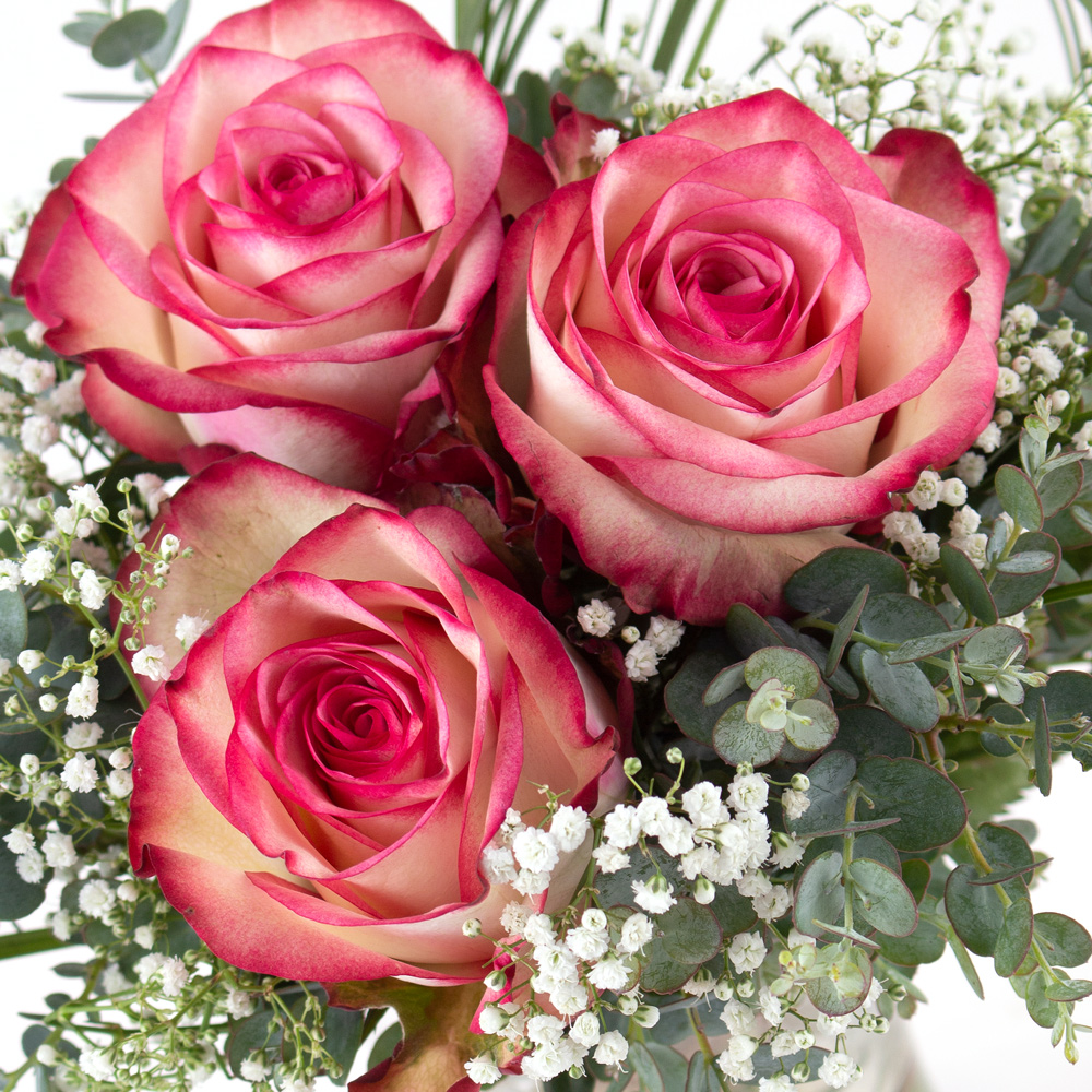 Blumenstrauß Kleine Aufmerksamkeit + gratis Glasvase – Bild 2