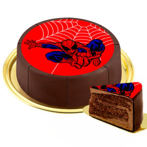 Dessert-Motiv-Torte Spiderman