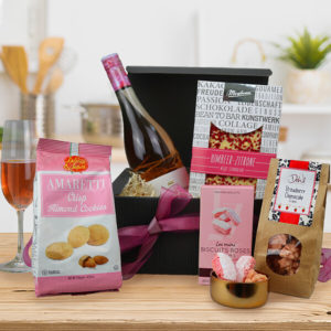 Geschenkbox Rosé