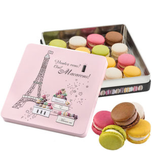 Macarons-Präsentdose ?Voulez Vous?