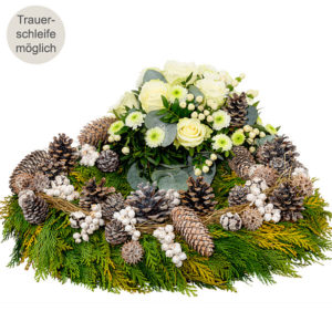 Trauerkranz Nie vergessen