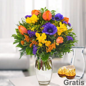 Blumenstrauß Frühlingsbote