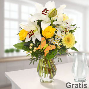 Blumenstrauß Sonnengelb