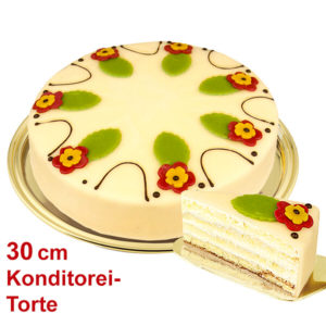 Große Konditorei-Marzipantorte nach Lübecker Art