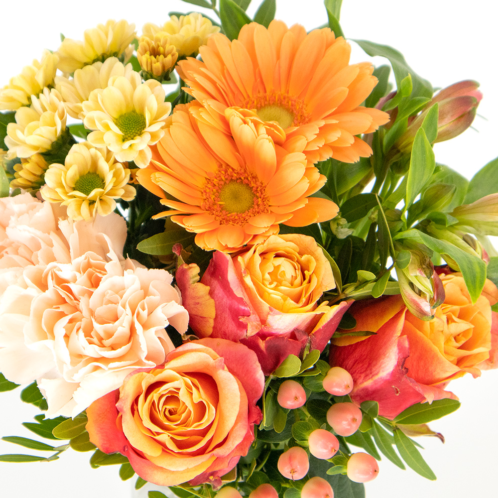 Blumenstrauß Bella + gratis Glasvase – Bild 2