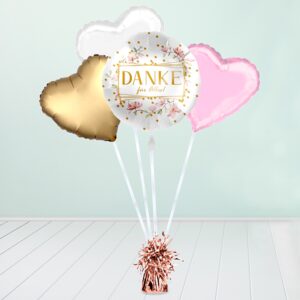 Heliumballon-Geschenk ?Danke f&uuml;r Alles!? Set