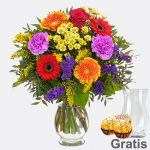 Blumenstrauß Frühlingsbeginn