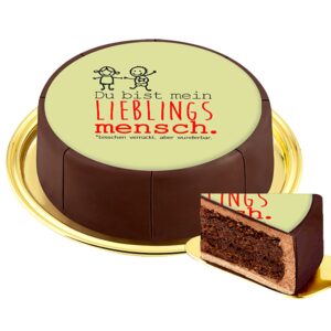 Dessert-Motiv-Torte ?Lieblingsmensch
